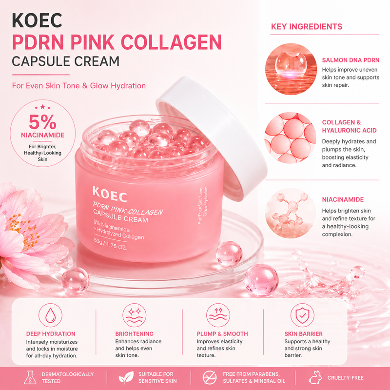 PearlCode™ PDRN Pink Collagen Capsule Cream